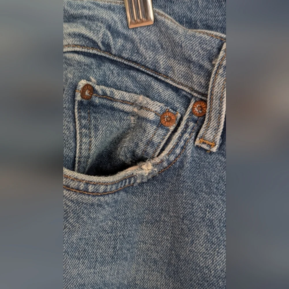 Agolde Los Angeles Light Blue Jeans Sz 28 - Picture 14 of 16